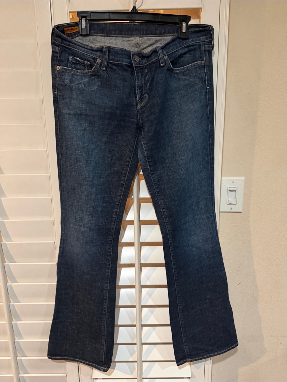 Citizens of Humanity Women’s Dark Blue Flared Jeans